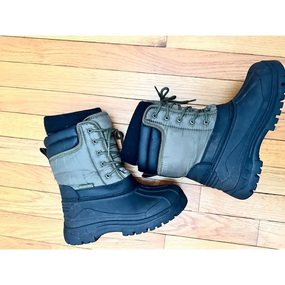Highland Creek Winter Snow Boots Vinny Size 5 Youth